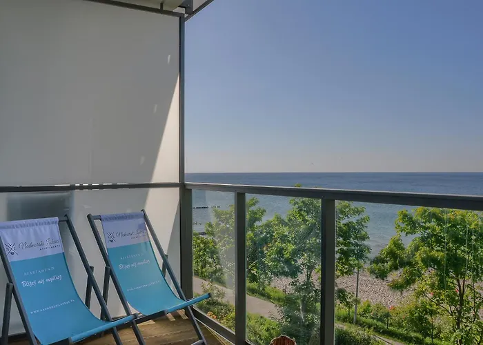 Apartament Okrzei Z Bezposrednim Widokiem Na Morze- Nadmorski Luksus Apartamenty